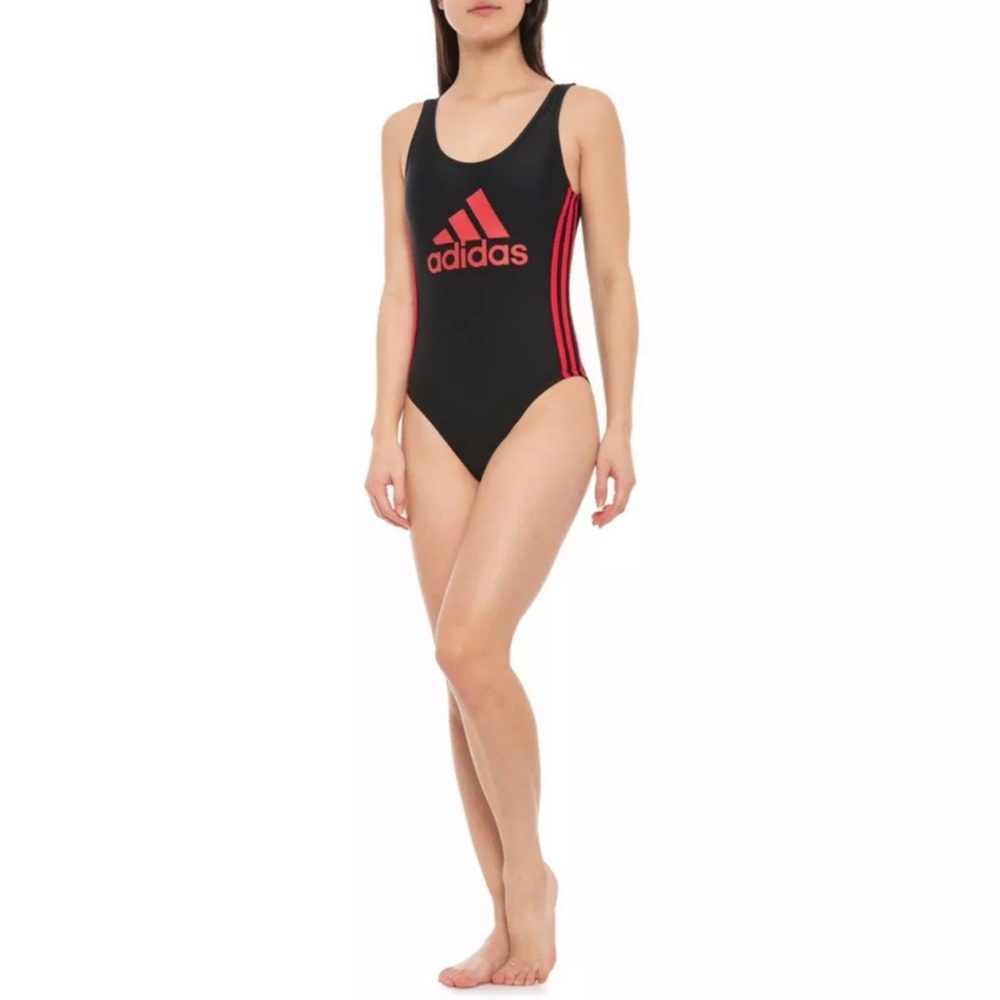 Adidas Logo One-Piece Swimsuit